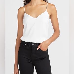 Express White Reversible V-neck Cami